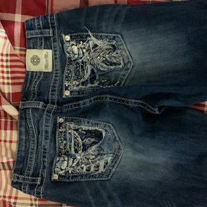 Miss Me bootcut jeans.